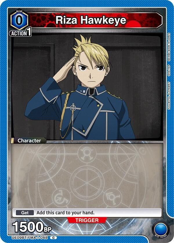 Image for Riza Hawkeye (048) (UE09BT) (UE09BT/FMA-1-048) - Union Arena
