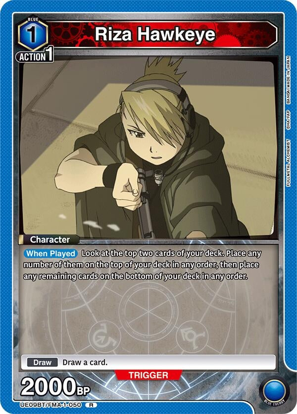 Image for Riza Hawkeye (050) (UE09BT) (UE09BT/FMA-1-050) - Union Arena