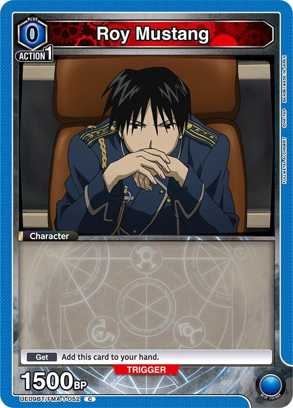 Image for Roy Mustang (052) (UE09BT) (UE09BT/FMA-1-052) - Union Arena