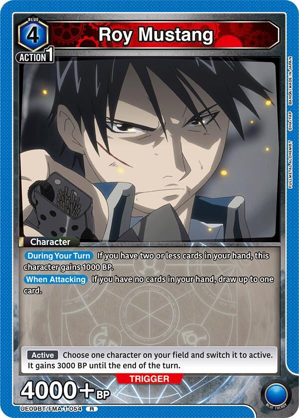 Image for Roy Mustang (054) (UE09BT) (UE09BT/FMA-1-054) - Union Arena