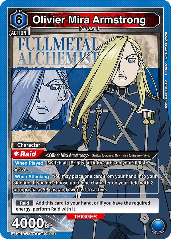 Image for Olivier Mira Armstrong (060) (UE09BT) (UE09BT/FMA-1-060) - Union Arena
