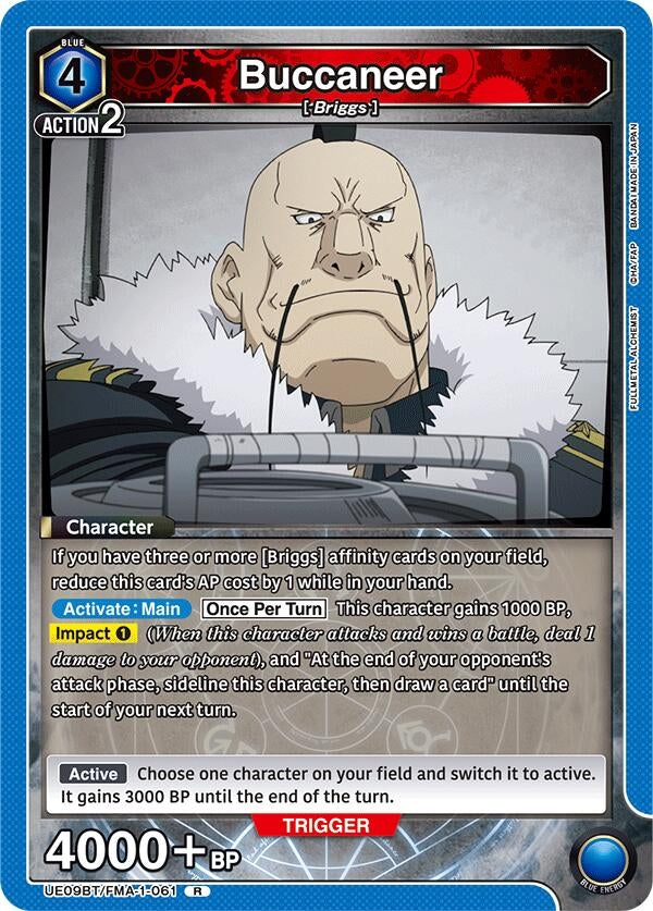 Image for Buccaneer (UE09BT) (UE09BT/FMA-1-061) - Union Arena