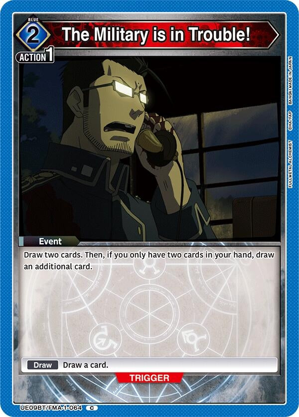 Image for The Military is in Trouble! (UE09BT) (UE09BT/FMA-1-064) - Union Arena