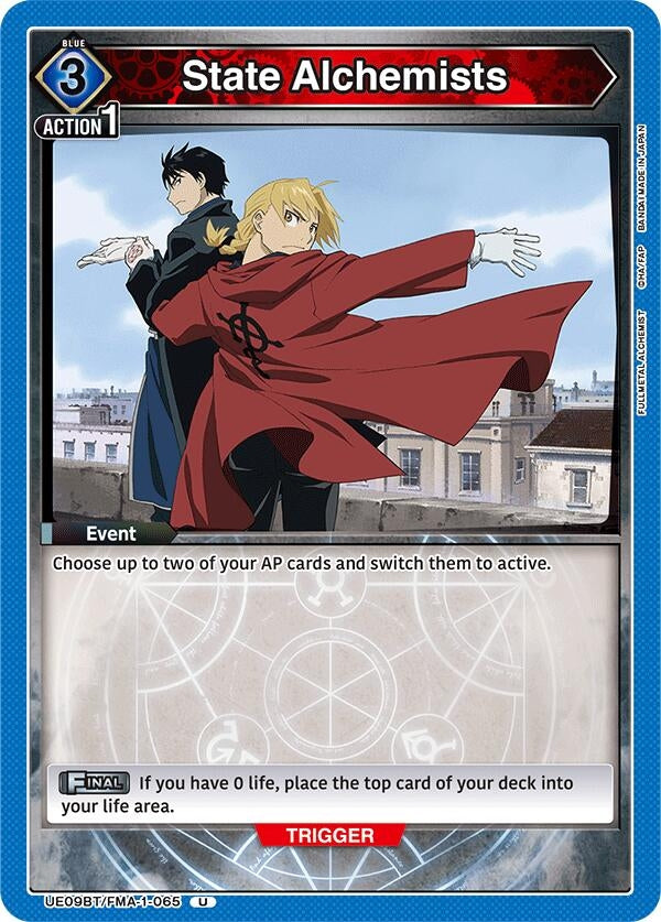 Image for State Alchemists (UE09BT) (UE09BT/FMA-1-065) - Union Arena
