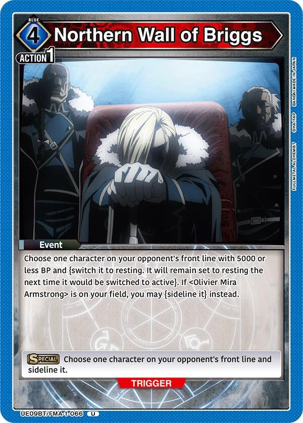 Image for Northern Wall of Briggs (UE09BT) (UE09BT/FMA-1-066) - Union Arena