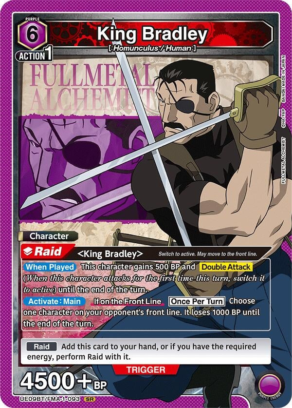 Image for King Bradley (093) (UE09BT) (UE09BT/FMA-1-093) - Union Arena