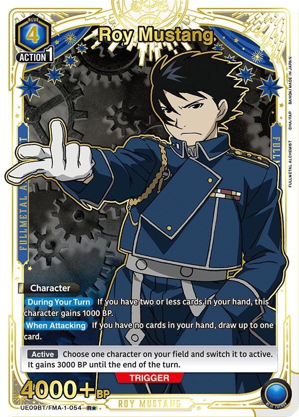 Image for Roy Mustang (054) (R*) (UE09BT) (UE09BT/FMA-1-054) - Union Arena