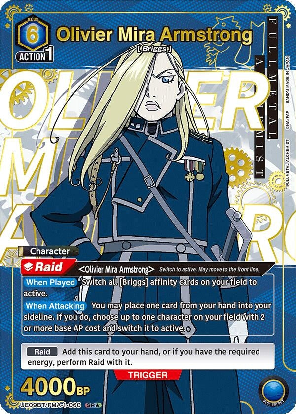 Image for Olivier Mira Armstrong (060) (SR*) (UE09BT) (UE09BT/FMA-1-060) - Union Arena