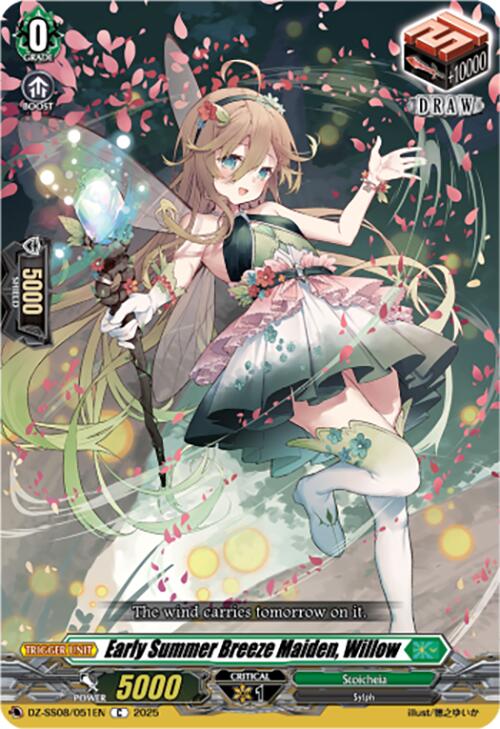 Early Summer Breeze Maiden, Willow (DZ-SS08/051EN) [Festival Booster 2025]