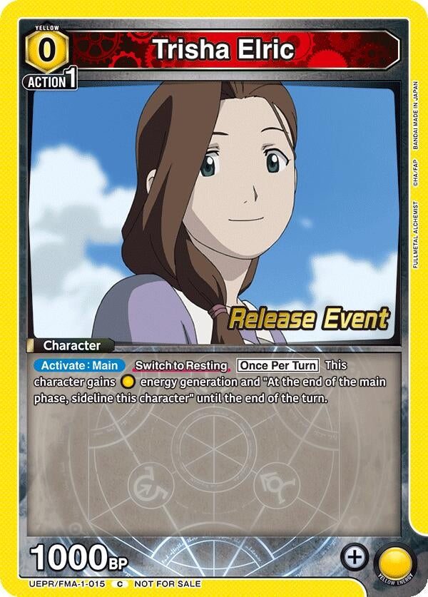 Image for Trisha Elric (UE09BT_RE) (UEPR/FMA-1-015) - Union Arena