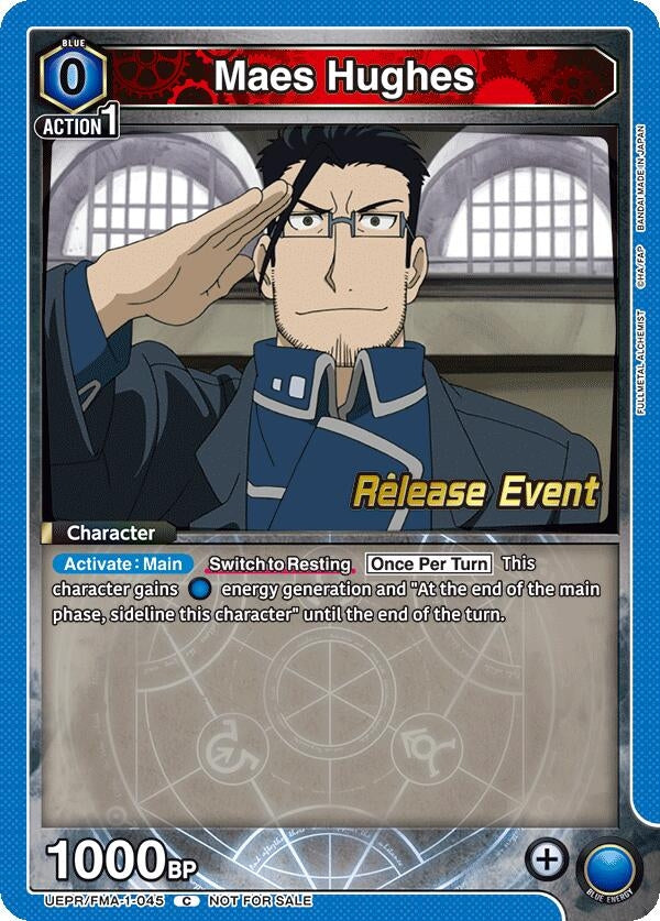 Image for Maes Hughes (045) (UE09BT_RE) (UEPR/FMA-1-045) - Union Arena