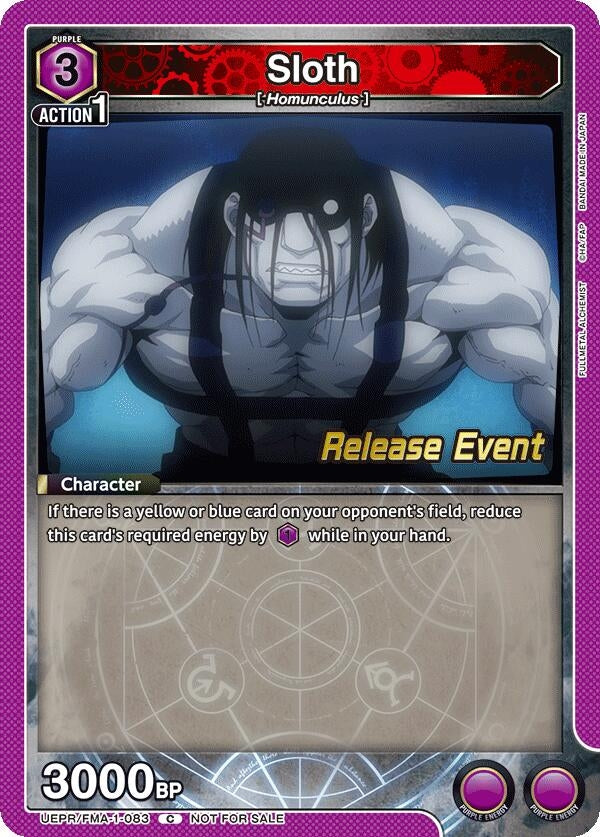Image for Sloth (UE09BT_RE) (UEPR/FMA-1-083) - Union Arena