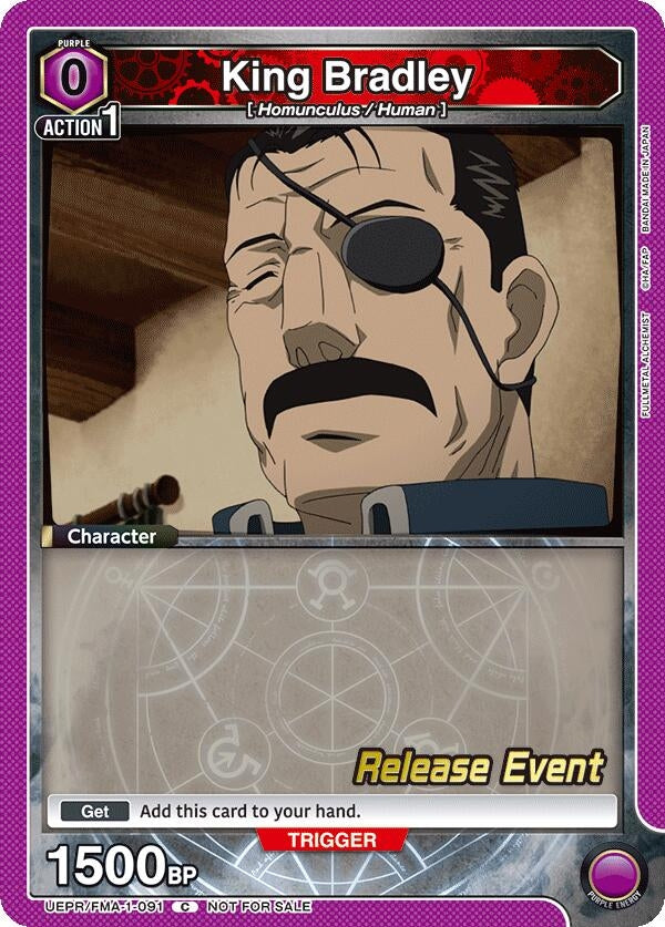 Image for King Bradley (091) (UE09BT_RE) (UEPR/FMA-1-091) - Union Arena