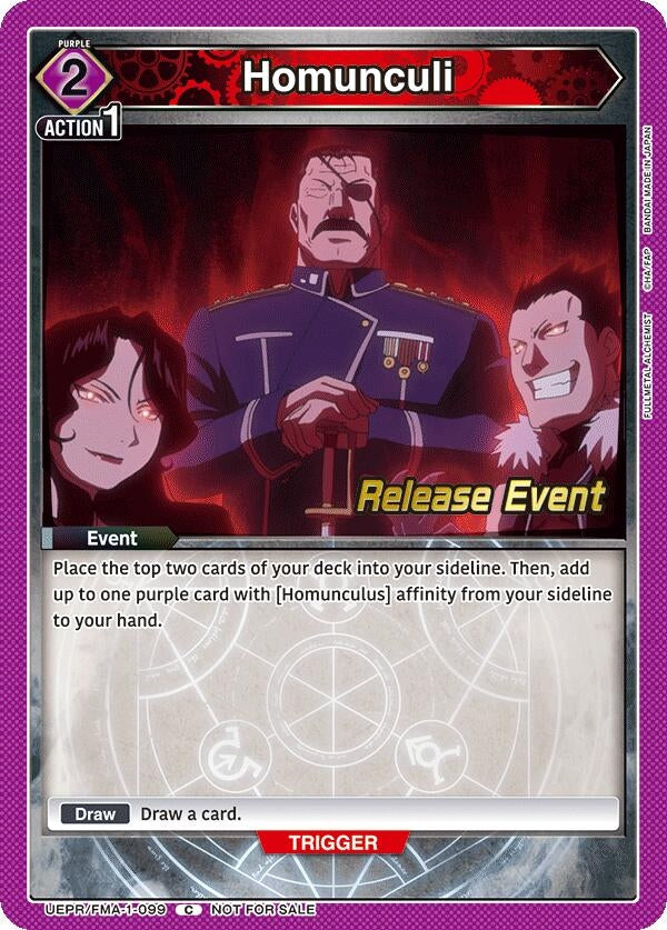 Image for Homunculi (UE09BT_RE) (UEPR/FMA-1-099) - Union Arena