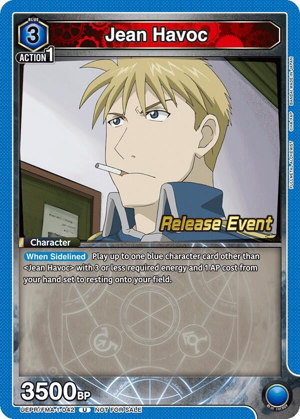 Image for Jean Havoc (UE09BT_RE) (UEPR/FMA-1-042) - Union Arena