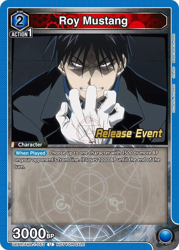 Image for Roy Mustang (053) (UE09BT_RE) (UEPR/FMA-1-053) - Union Arena