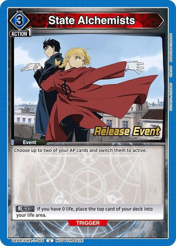 Image for State Alchemists (UE09BT_RE) (UEPR/FMA-1-065) - Union Arena