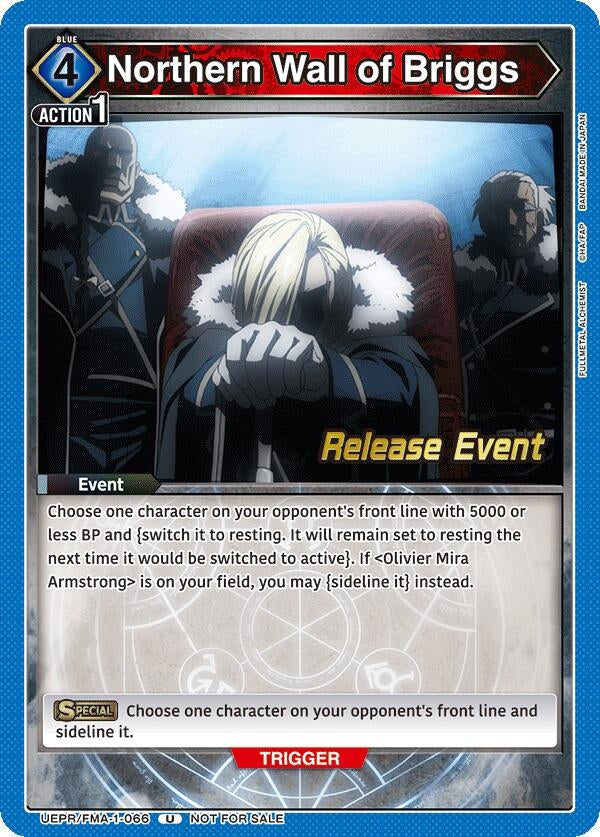 Image for Northern Wall of Briggs (UE09BT_RE) (UEPR/FMA-1-066) - Union Arena