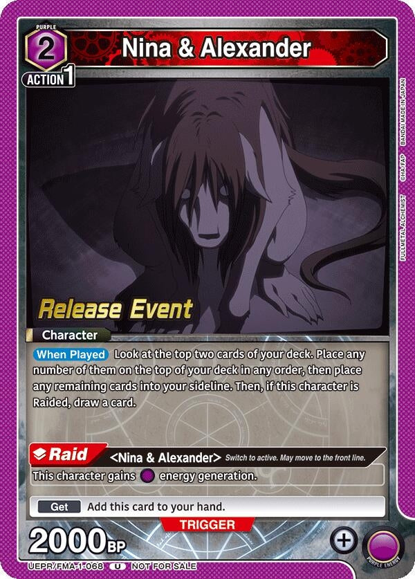 Image for Nina & Alexander (068) (UE09BT_RE) (UEPR/FMA-1-068) - Union Arena