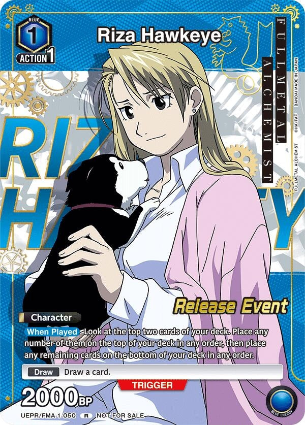 Image for Riza Hawkeye (Release Event Participation) (UE09BT_RE) (UEPR/FMA-1-050) - Union Arena
