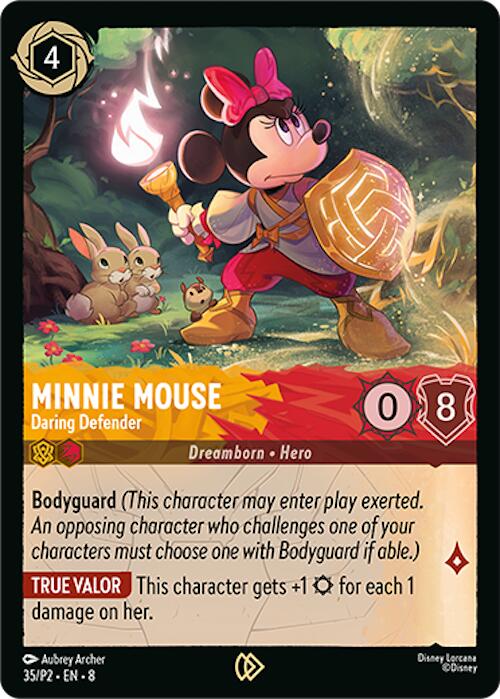 Minnie Mouse - Daring Defender (35) [Promo Cards]