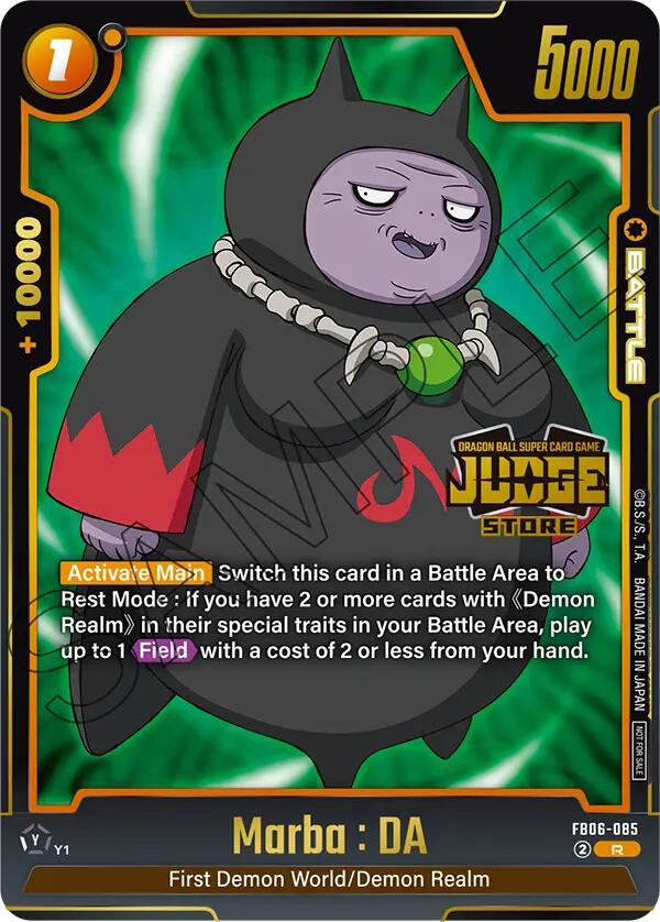 Marba : DA (Judge Pack 04 - Store Judge) [Fusion World Tournament Cards]