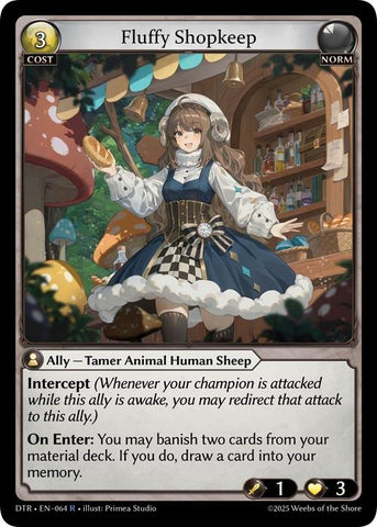 Fluffy Shopkeep (064) [Distorted Reflections]