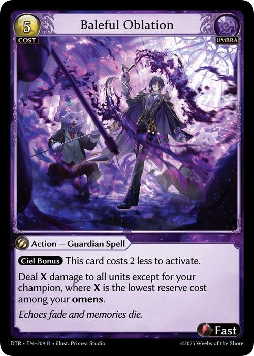Baleful Oblation (209) [Distorted Reflections]