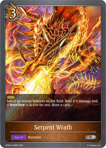 Serpent Wrath (GFD02-048EN) [Treacherous Ambitions]