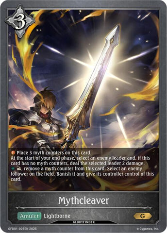 Mythcleaver (GFD01-027EN) [Luxheart Legends]