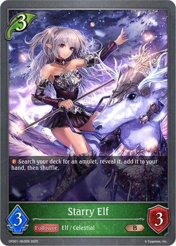 Starry Elf (GFD01-063EN) [Luxheart Legends]