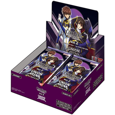 Union Arena: CODE GEASS: Lelouch of the Rebellion Vol.2 - Booster Display