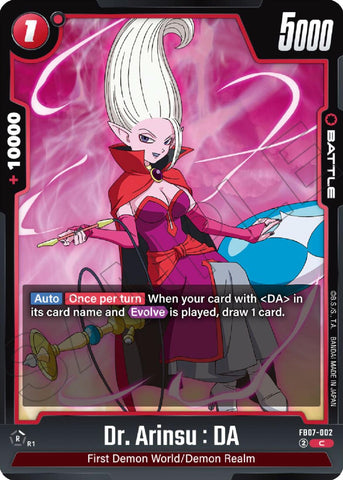 Dr. Arinsu : DA [Wish For Shenron]