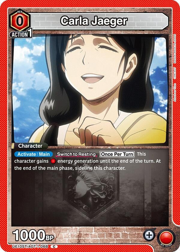 Image for Carla Jaeger (UE10ST) (UE10ST/AOT-1-068) - Union Arena