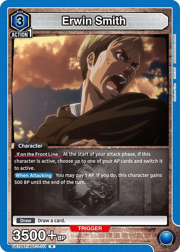 Image for Erwin Smith (UE10ST) (UE10ST/AOT-1-111) - Union Arena