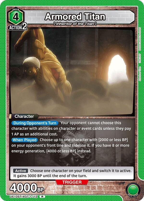 Image for Armored Titan (UE10ST) (UE10ST/AOT-1-112) - Union Arena