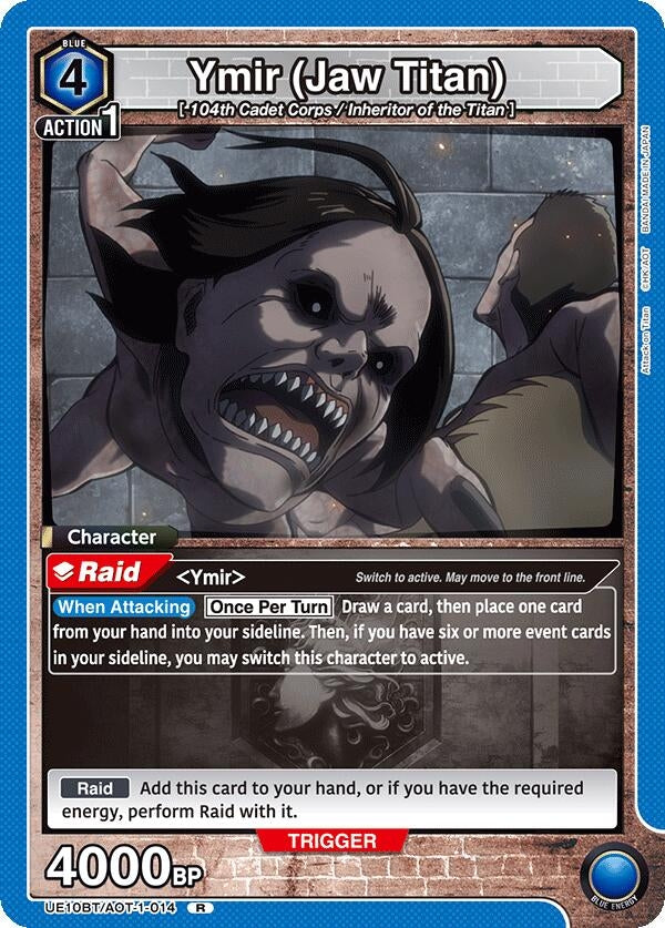 Image for Ymir (Jaw Titan) (UE10BT) (UE10BT/AOT-1-014) - Union Arena