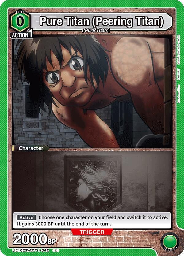 Image for Pure Titan (Peering Titan) (UE10BT) (UE10BT/AOT-1-042) - Union Arena