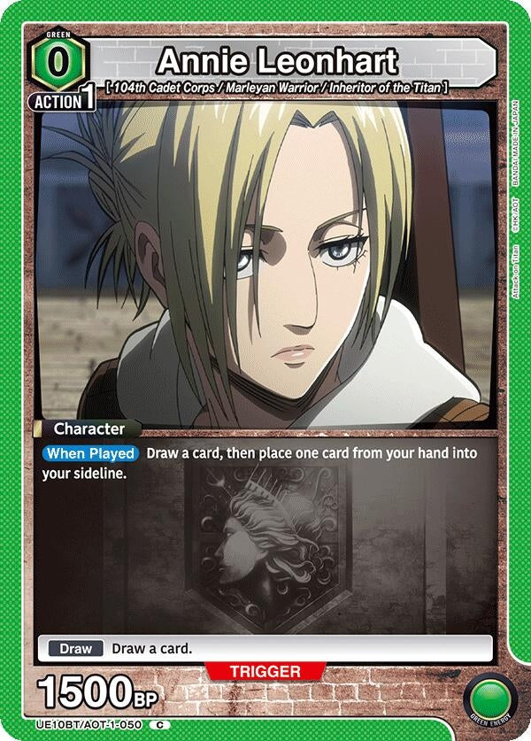 Image for Annie Leonhart (050) (UE10BT) (UE10BT/AOT-1-050) - Union Arena