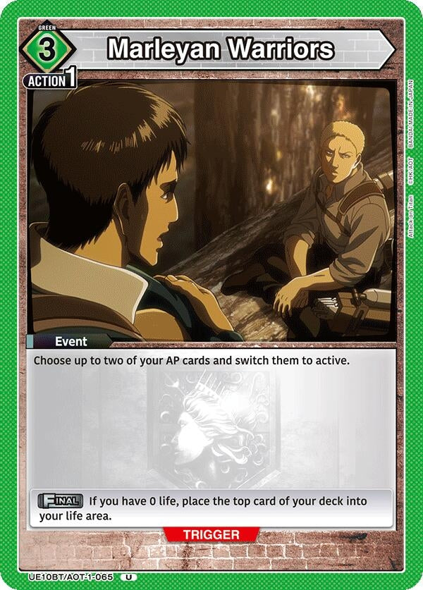 Image for Marleyan Warriors (UE10BT) (UE10BT/AOT-1-065) - Union Arena