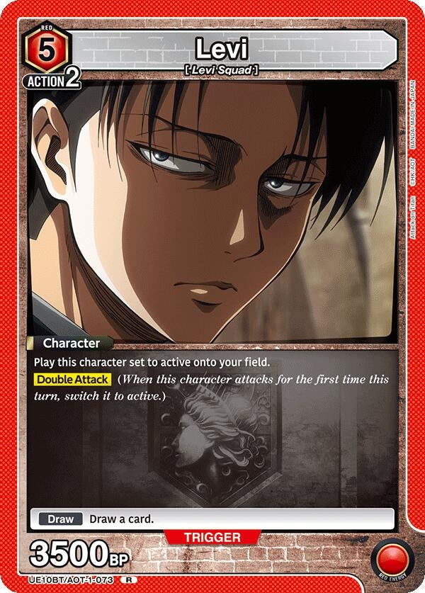 Image for Levi (073) (UE10BT) (UE10BT/AOT-1-073) - Union Arena
