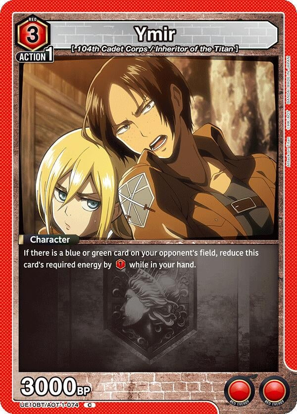 Image for Ymir (074) (UE10BT) (UE10BT/AOT-1-074) - Union Arena