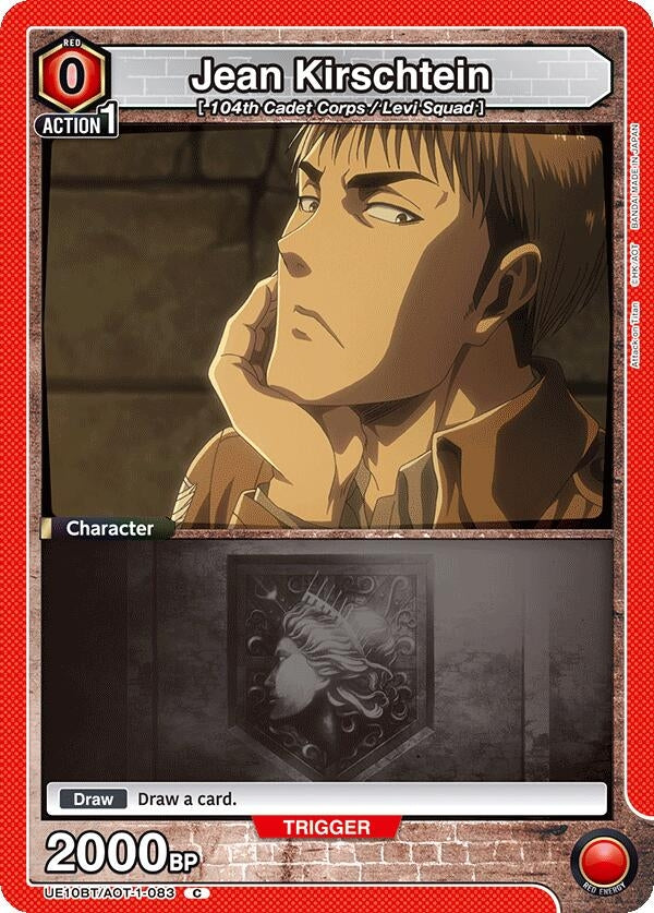Image for Jean Kirschtein (083) (UE10BT) (UE10BT/AOT-1-083) - Union Arena