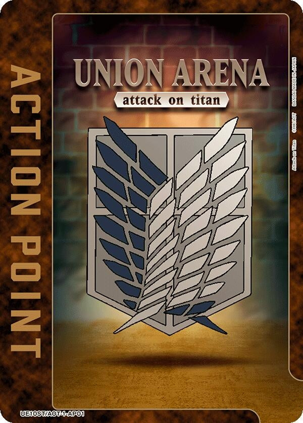 Image for Action Point Card (AP01) (UE10ST) (UE10ST/AOT-1-AP01) - Union Arena