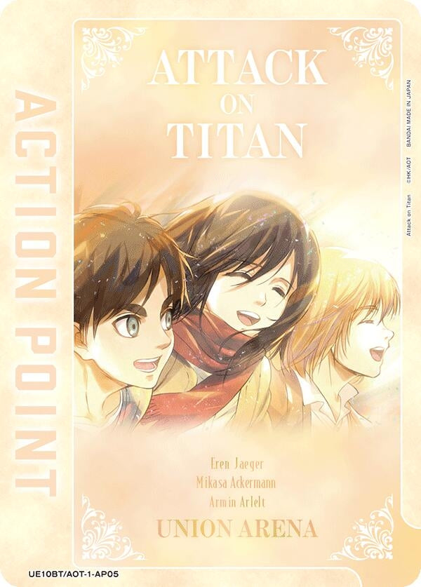 Image for Action Point Card (AP05) (UE10BT) (UE10BT/AOT-1-AP05) - Union Arena
