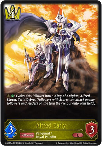 Alfred Early (CSD03a-001EN) [Cardfight!! Vanguard: Sanctuary Knight Brigade]