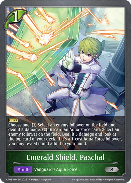Emerald Shield, Paschal (CP03-014EN) [Cardfight!! Vanguard]
