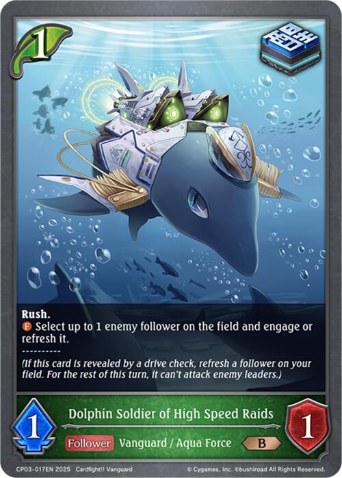 Dolphin Soldier of High Speed Raids (CP03-017EN) [Cardfight!! Vanguard]