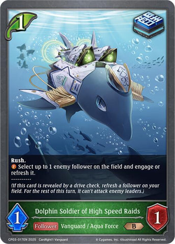 Dolphin Soldier of High Speed Raids (CP03-017EN) [Cardfight!! Vanguard]