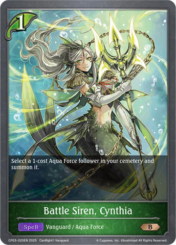 Battle Siren, Cynthia (CP03-020EN) [Cardfight!! Vanguard]